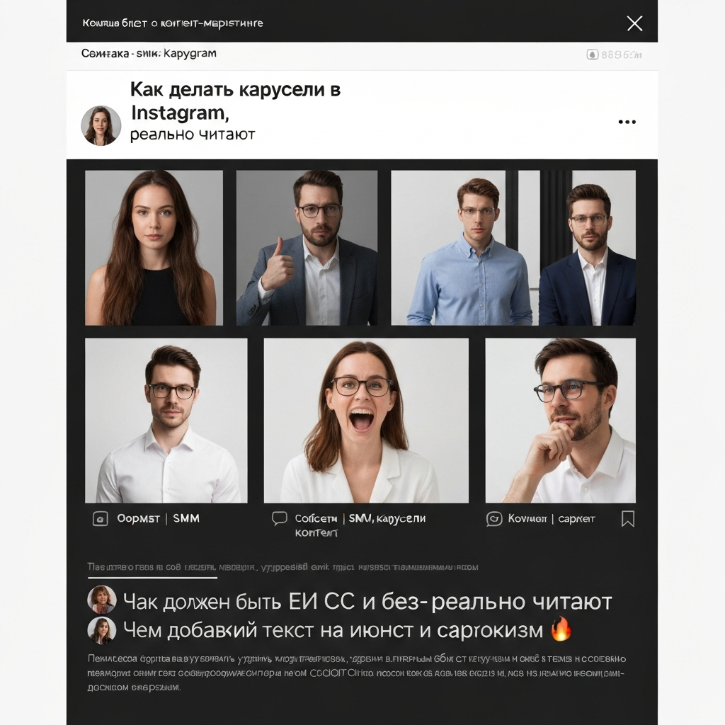 Как делать карусели в Instagram, которые реально читают